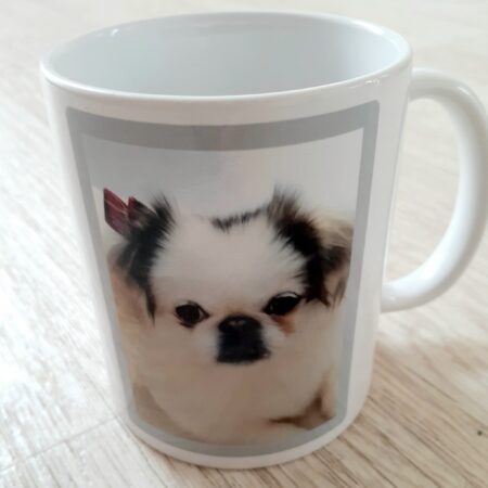 Drinkware: standard white mug