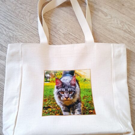 Linen large bag