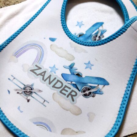 Baby bib: neoprene