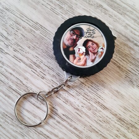 Keyring: tape measure