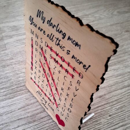 Frame: wooden frame